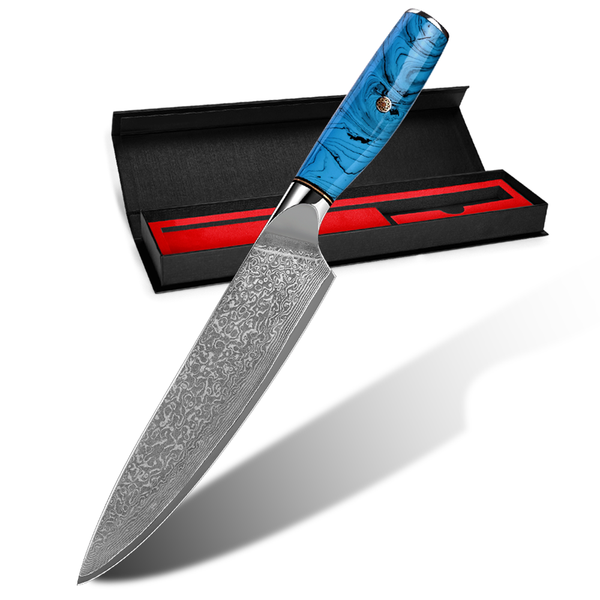 Blue Stainless Steel Chef’s Knife